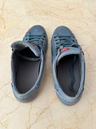 Zapatillas Levi's Cuero Azul