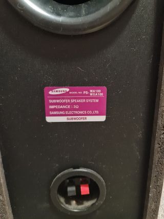 Subwoofer Samsung