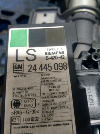 CENTRALITA INMOVILIZADOR OPEL CORSA C Club |