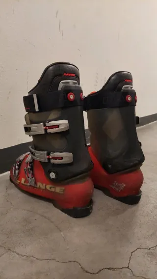 Botas de esquí Lange Rojas T43 Dureza 90
