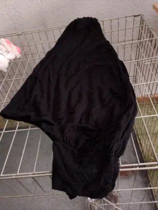 Pantalón Harem Talla Única Negro