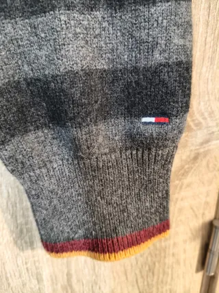 Jersey Tommy Hilfiger Rayas Grises T.S