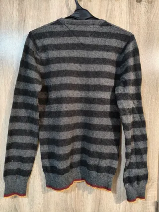 Jersey Tommy Hilfiger Rayas Grises T.S