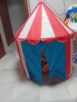 Tienda de campaña infantil circo