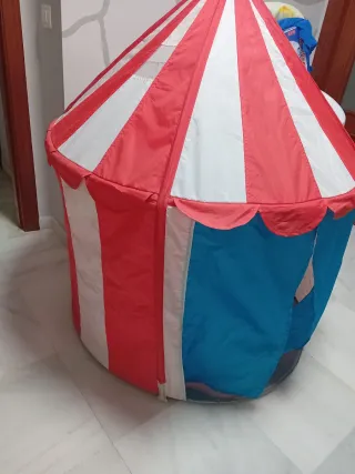Tienda de campaña infantil circo