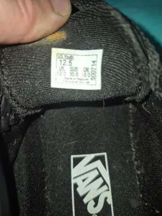 Vans Talla 30 Deportivas llamas