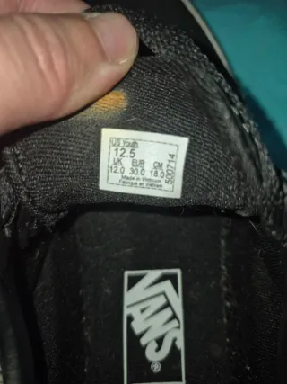 Vans Talla 30 Deportivas llamas