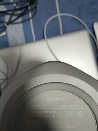 Altavoz Bluetooth Sony Beige/Gris