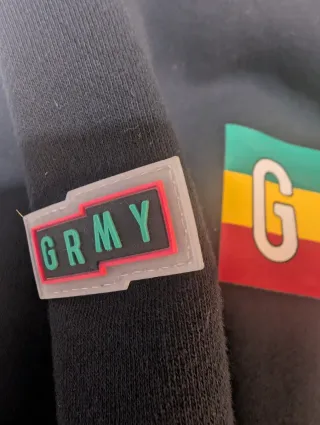 Sudadera Grimey Negra Talla XS