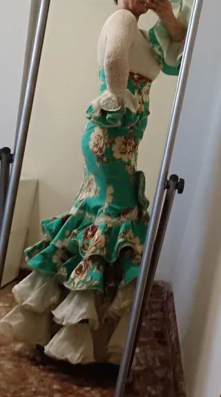 Traje Flamenca Aires de Feria Talla 38