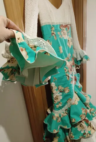 Traje Flamenca Aires de Feria Talla 38