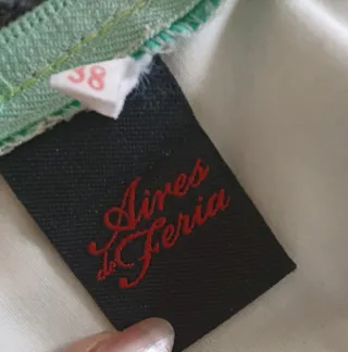 Traje Flamenca Aires de Feria Talla 38