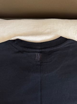 Camiseta Ami Paris Negra - Talla M
