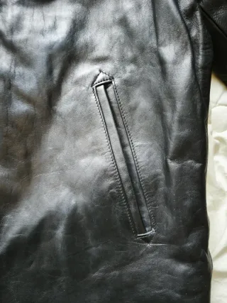 Chaqueta Schott LC5100 Negra Talla XL