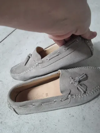 Mocasines piel Oca Loca niño talla 38
