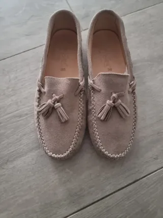 Mocasines piel Oca Loca niño talla 38