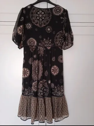 Vestido Vero Moda estampado M/L