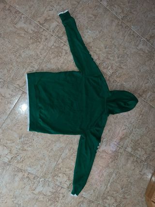 Equipación deportiva Joma verde y blanca Talla M