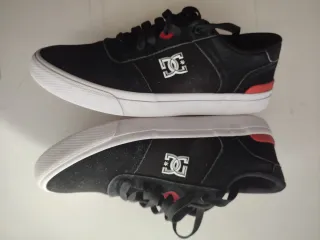 Zapatillas DC Shoes Talla 43 Negras Rojas
