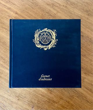 Agenda direcciones FRANCO MARÍA RICCI. Milán 1991