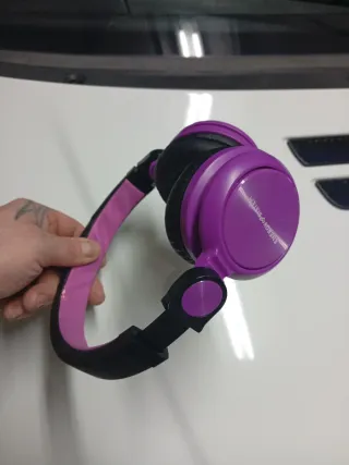 Cascos Energy Sistem Morado OFERTA!!!