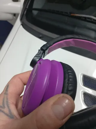 Cascos Energy Sistem Morado OFERTA!!!