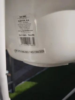 Bañera bebé Olmitos con patas