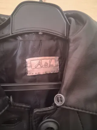 Giacca cappotto in Pelle A & L Made in Italy 46