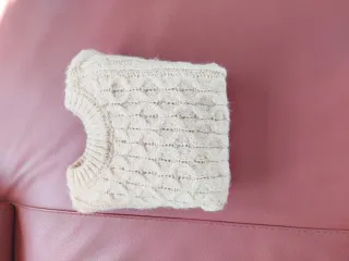 Jersey Zara Niña Amarillo Trenzado