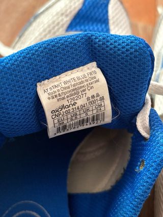 Zapatilla Clavos Kalenji Azul/Blanco