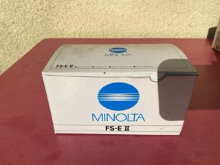 Cámara Minolta FS-E II Negra