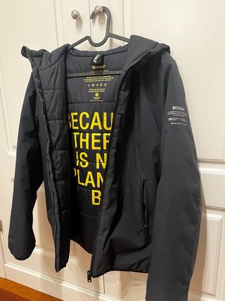 Abrigo Ecoalf niño azul marino