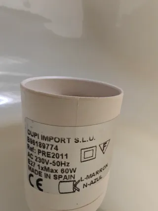 Lámpara de techo beige