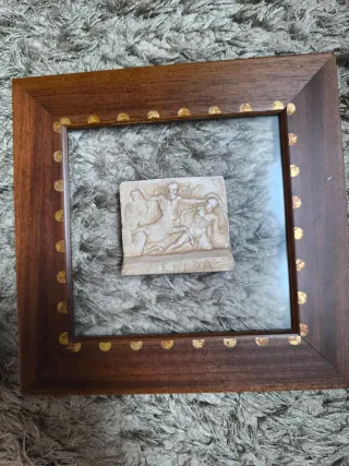 Set 2 Cuadros Decoración Madera Piedra