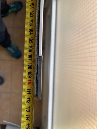 Mosquitera corredera aluminio