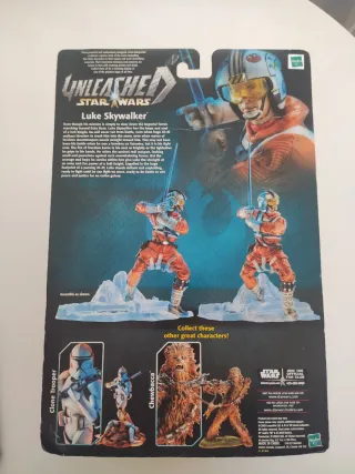 Figura Luke Skywalker Unleashed Star Wars