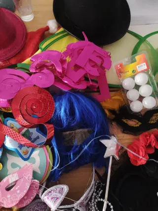 Accesorios Fiesta Cumpleaños y Disfraces