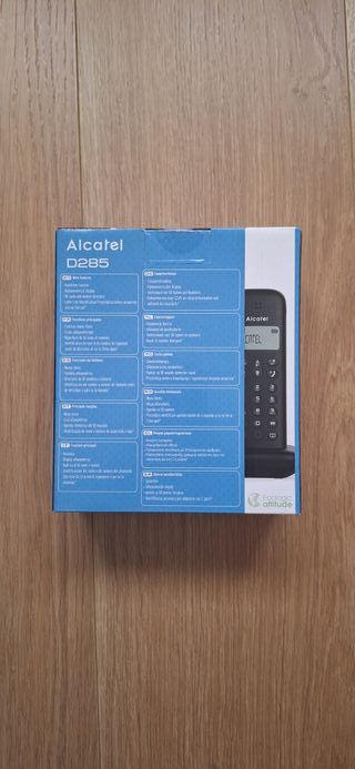Telefono cordless Alcatel D285 nero