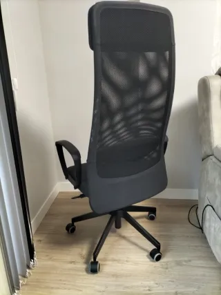 Silla de estudio/gaming negra