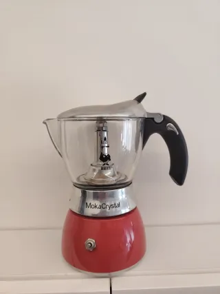 Moka Bialetti MokaCrystal Rossa