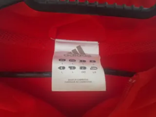 Chaqueta Adidas Roja Hombre