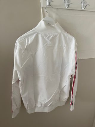 Chaqueta AC Milan Retro Adidas Blanca Roja