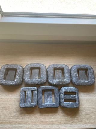 Lastre de buceo de plomo