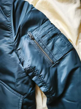 Chaqueta Bomber Schott CWU-R Azul XXL