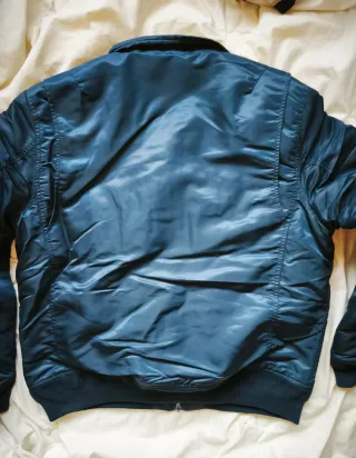 Chaqueta Bomber Schott CWU-R Azul XXL