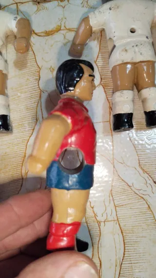 Antichi pupazzi da calcio balilla