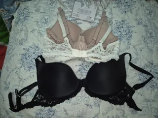 Pack 3 Sujetadores T-Shirt Primark Talla D