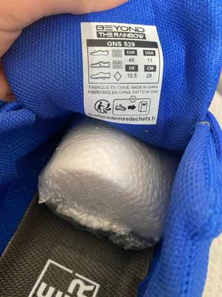 Zapatillas NASA Space Explorer Azul Talla 45