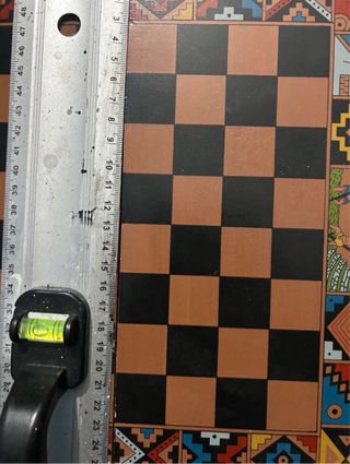 Ajedrez decorativo figuras étnicas