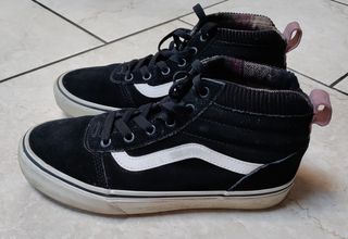 Scarpe Vans nere mid top ragazza/donna